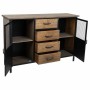 Sideboard Alexandra House Living Black Natural Metal Fir wood 34 x 82 x 120 cm by Alexandra House Living, Sideboards - Ref: D...