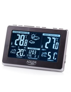 Station Météorologique Multifonction Adler AD 1175 Noir de Adler, Station météo - baromètre - Ref: S9128365, Precio: 35,78 €,...