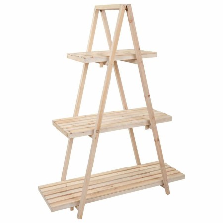 Counter Display Alexandra House Living Fir wood 127 x 38 x 98 cm Shelves 3 Shelves by Alexandra House Living, Display Stands ...