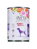 Alimentation humide 4VETS Chiens adultes Dinde 400 g | Tienda24 Tienda24.eu