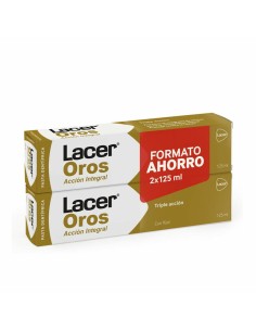 Dentifricio Tripla Azione Lacer Oro 2 x 125 ml (2 Pezzi) da Lacer, Dentifrici - Ref: S05102581, Precio: 19,24 €, Descuento: %