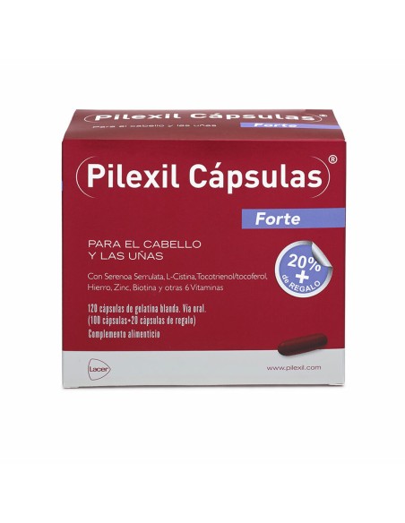 Cápsulas Pilexil Pilexil Forte Anticaída 120 Unidades | Tienda24 Tienda24.eu