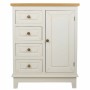 Aparador Alexandra House Living Branco Natural madeira de pinho Madeira MDF 32 x 84 x 66 cm | Tienda24 - Global Online Shop Tienda24.eu