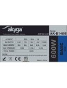 Fuente de Alimentación Akyga AK-B1-600 ATX 600 W RoHS | Tienda24 Tienda24.eu