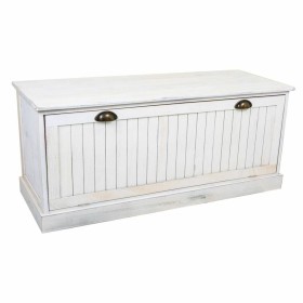 Coffre Alexandra House Living Blanc Bois de paulownia Bois MDF 40 x 45 x 104 cm de Alexandra House Living, Top Cases - Réf : ...