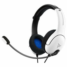 Headphones with Microphone PDP 051-108-EU-WH White Black by PDP, PC Headsets - Ref: S7827060, Price: 43,15 €, Discount: %