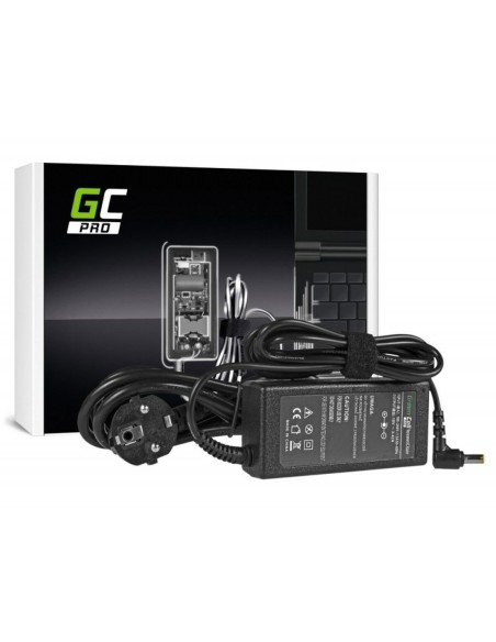 Carregador para Portátil Green Cell AD01P 60 W | Tienda24 Tienda24.eu