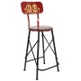 Stool Alexandra House Living Metal Iron 40 x 100 x 46 cm | Tienda24 - Global Online Shop Tienda24.eu