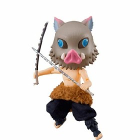 Figura colecionável Good Smile Company Kimetsu No Yaiba Inoshuke Hashibira Nendoroid Doll de Good Smile Company, Bonecos cabe...