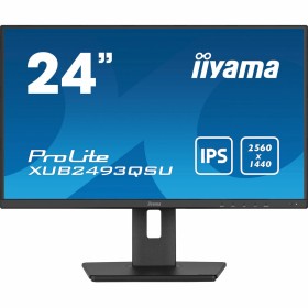 Écran Iiyama ProLite XUB2493QSU-B5 24" LED IPS Flicker free 60 Hz de Iiyama, Ecrans PC - Réf : S7827275, Prix : 260,03 €, Rem...