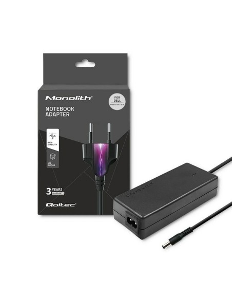 Laptop Charger Qoltec 51516.90W 90 W | Tienda24 Tienda24.eu