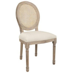 Silla de Comedor Alexandra House Living Beige 46 x 96 x 48 cm de Alexandra House Living, Sillas - Ref: D1630062, Precio: 156,...