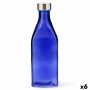 Botella Quid Habitat Azul Vidrio (1L) (Pack 6x)
