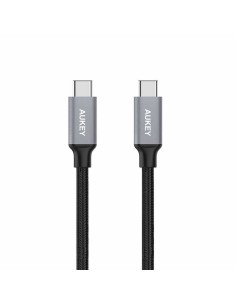 Cabo USB Vention CQJHF 1 m Cinzento | Tienda24 Tienda24.eu