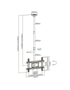 Mesa auxiliar DKD Home Decor 49 x 49 x 50 cm Dorad