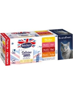 Aliments pour chat Purina Pro Plan Veterinary Diets Poulet 10 x 85 g | Tienda24 Tienda24.eu