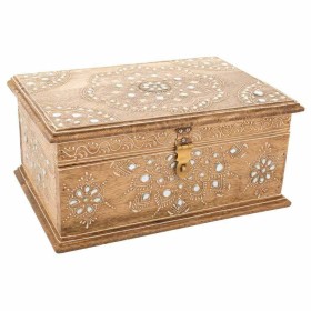 Caja-Joyero Alexandra House Living Blanco Madera Madera de mango 19 x 13 x 29 cm de Alexandra House Living, Cajas - Ref: D163...