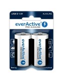 Batteries EverActive LR20 1,5 V (2 Units) | Tienda24 Tienda24.eu