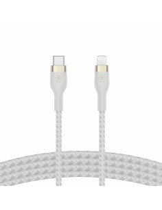 Cable USB C Celly USBCUSBCWH Blanco 1 m | Tienda24 Tienda24.eu