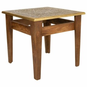 Centre Table Alexandra House Living Brown Gold Metal Mango wood 45 x 42 x 45 cm by Alexandra House Living, Tables - Ref: D163...