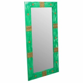 Specchio da parete Alexandra House Living Verde Dorato Vetro Legno di mango 1 x 113 x 52 cm di Alexandra House Living, Specch...