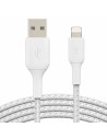 Cable USB a Lightning Belkin CAA002BT2MWH Blanco 2 m | Tienda24 Tienda24.eu