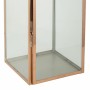 Laterne Alexandra House Living Kupfer Glas Edelstahl 28 x 66 x 29 cm von Alexandra House Living, Kerzenständer und Kerzenhalt...