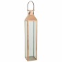 Lantern Alexandra House Living Copper Glass Stainless steel 18 x 92 x 19 cm by Alexandra House Living, Candelabras and candle...