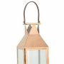 Lantern Alexandra House Living Copper Glass Stainless steel 18 x 92 x 19 cm by Alexandra House Living, Candelabras and candle...