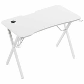 Desk DKD Home Decor Natural Grey Metal MDF (150 x 120 x 75 cm) | Tienda24 - Global Online Shop Tienda24.eu