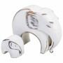 Decorative Figure Alexandra House Living White Polyresin Elephant 8 x 21 x 25 cm | Tienda24 - Global Online Shop Tienda24.eu