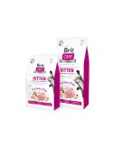 Comida para gato Brit Care Grain Free Kitten Healthy growth and development Adulto Frango Peru 7 kg | Tienda24 Tienda24.eu