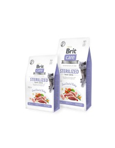 Comida para gato Brit Care Grain Free Haircare Healthy & Shiny Coat Adulto Frango Salmão 400 g | Tienda24 Tienda24.eu