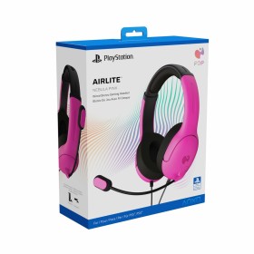 Headphones with Microphone PDP Airlite Pink by PDP, Headphones and accessories - Ref: S7833956, Price: 43,04 €, Discount: %