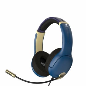 Headphones with Microphone PDP Airlite Blue by PDP, Headphones and accessories - Ref: S7833959, Price: 43,04 €, Discount: %