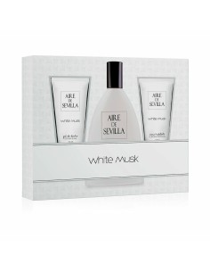 Set mit Damenparfüm Aire Sevilla White Musk 3 Stücke von Aire Sevilla, Sets - Ref: S05103472, Preis: 19,54 €, Rabatt: %