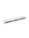 Patch Panel 24 Puertos UTP Categoría 5e Lanberg PPSA-1024-S | Tienda24 Tienda24.eu