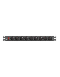 Ciabatta Multipresa Lanberg PDU-09E-0300-BK da Lanberg, Armadi e mensole - Ref: S9137026, Precio: 25,88 €, Descuento: %