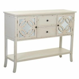 Credenza Alexandra House Living Grigio Vetro Legno di abete 37 x 91 x 121 cm di Alexandra House Living, Credenze e buffet - R...