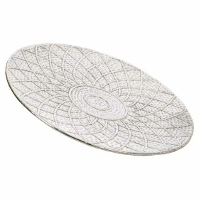 Decorative Plate Alexandra House Living Silver nickel 61 x 2 x 61 cm by Alexandra House Living, Bowls - Ref: D1630213, Price:...