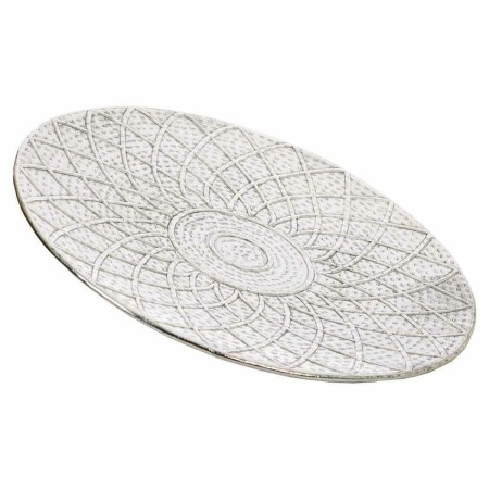 Assiette Décorative Alexandra House Living Argent nickel 61 x 2 x 61 cm de Alexandra House Living, Bols - Réf : D1630213, Pri...