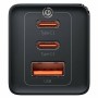 Wall Charger Baseus GaN5 Pro 3 65 W Black (1 Unit) | Tienda24 - Global Online Shop Tienda24.eu