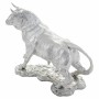 Deko-Figur Alexandra House Living Silber Polyesterharz Stier 17 x 32 x 43 cm von Alexandra House Living, Sammlerstücke - Ref:...