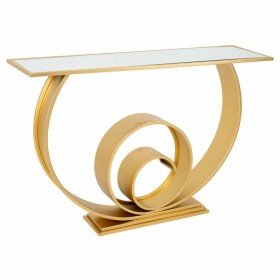 Mesa de apoio DKD Home Decor Preto Dourado Alumínio Branco (67 x 50 x 37 cm) | Tienda24 - Global Online Shop Tienda24.eu