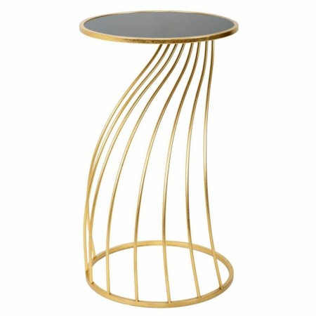 Table d'appoint Alexandra House Living Or verre 43 x 73 x 43 cm | Tienda24 - Global Online Shop Tienda24.eu