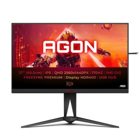 Écran AOC 27" 165 Hz Quad HD de AOC, Ecrans PC - Réf : S7835727, Prix : 268,78 €, Remise : %