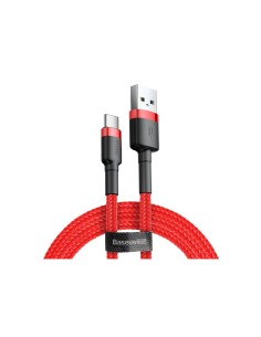 Cabo USB A para USB C Baseus CATKLF-A09 Vermelho 50 cm 0,5 m de Baseus, Cabos USB - Ref: S9138703, Precio: 4,54 €, Descuento: %