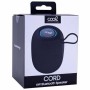 Tragbare Bluetooth-Lautsprecher Cool Cord Schwarz | Tienda24 - Global Online Shop Tienda24.eu