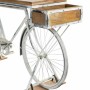 Recibidor Alexandra House Living Bike Blanco Café Hierro Madera de mango 50 x 90 x 198 cm de Alexandra House Living, Mesas - ...