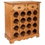 Bottle rack Alexandra House Living PVC Wood Iron 31 x 69 x 63 cm With boxes | Tienda24 - Global Online Shop Tienda24.eu